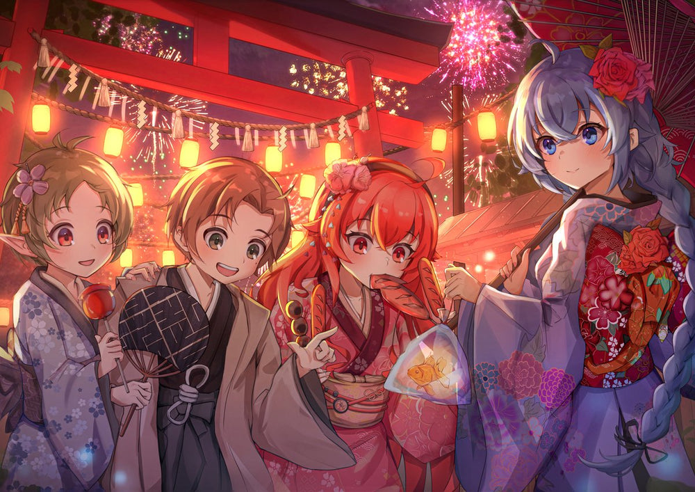 Tableau Mushoku Tensei Festival Nuit Etoilee