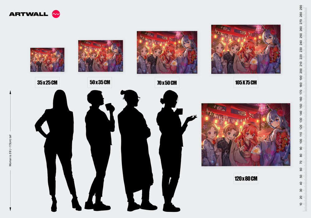 Tableau Mushoku Tensei Festival Nuit Etoilee