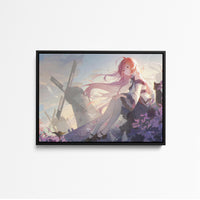 Tableau Mushoku Tensei Fille Vent Cheveux
