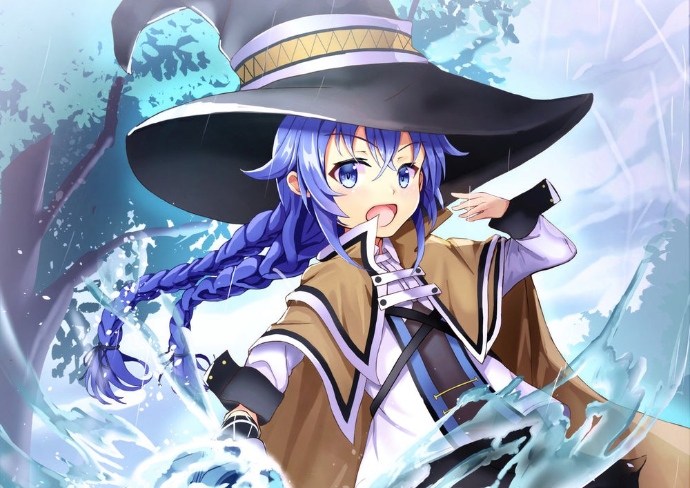 Tableau Mushoku Tensei Jeune Sorcier Enchantement