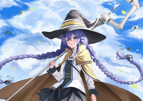 Tableau Mushoku Tensei Sorciere Ciel Magique
