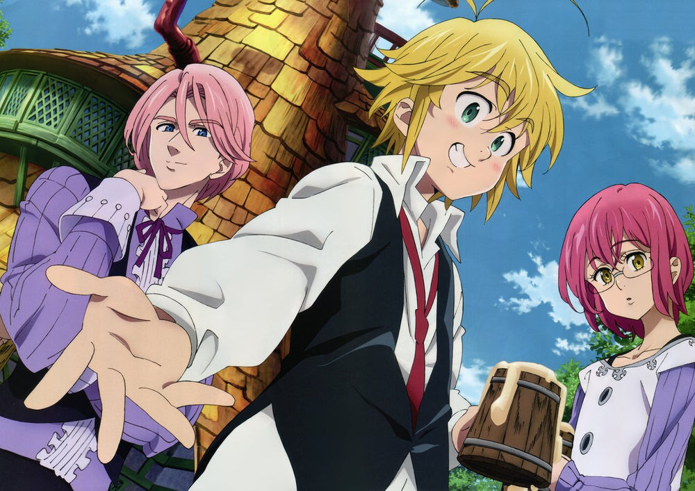 Tableau Nanatsu No Taizai Amitie Sous Ciel