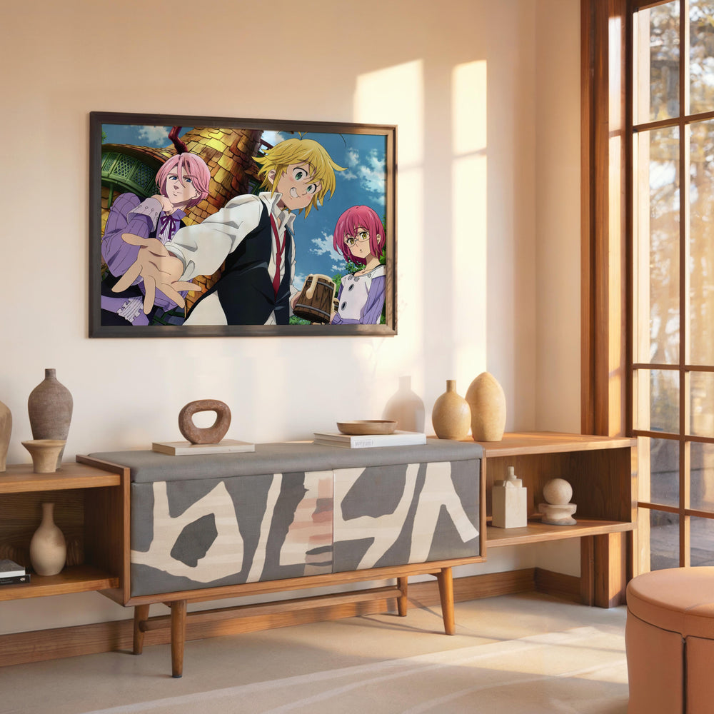 Tableau Nanatsu No Taizai Amitie Sous Ciel