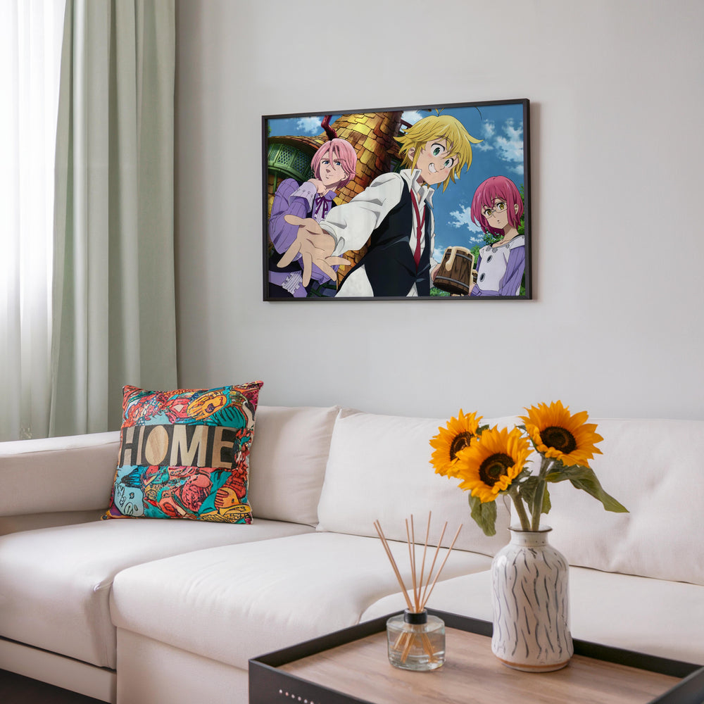 Tableau Nanatsu No Taizai Amitie Sous Ciel