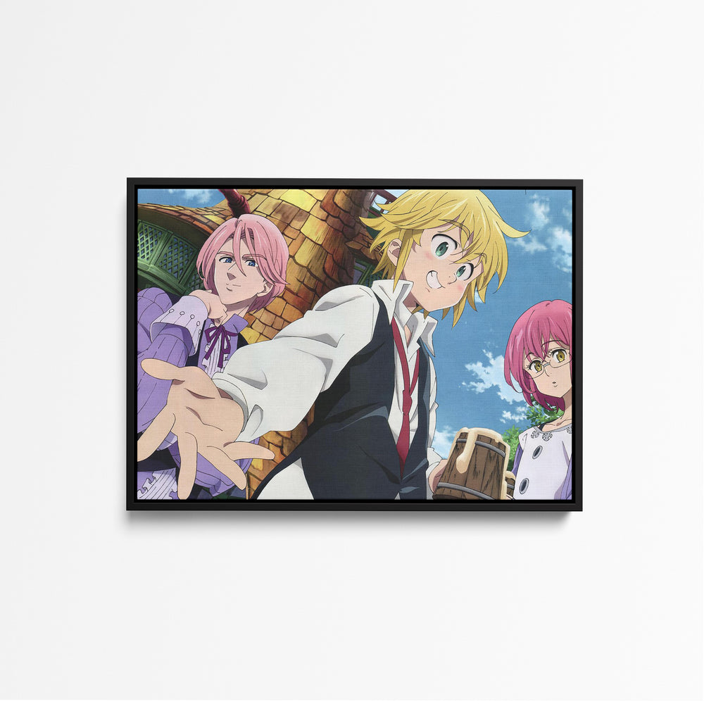 Tableau Nanatsu No Taizai Amitie Sous Ciel
