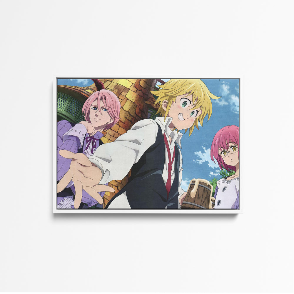 Tableau Nanatsu No Taizai Amitie Sous Ciel