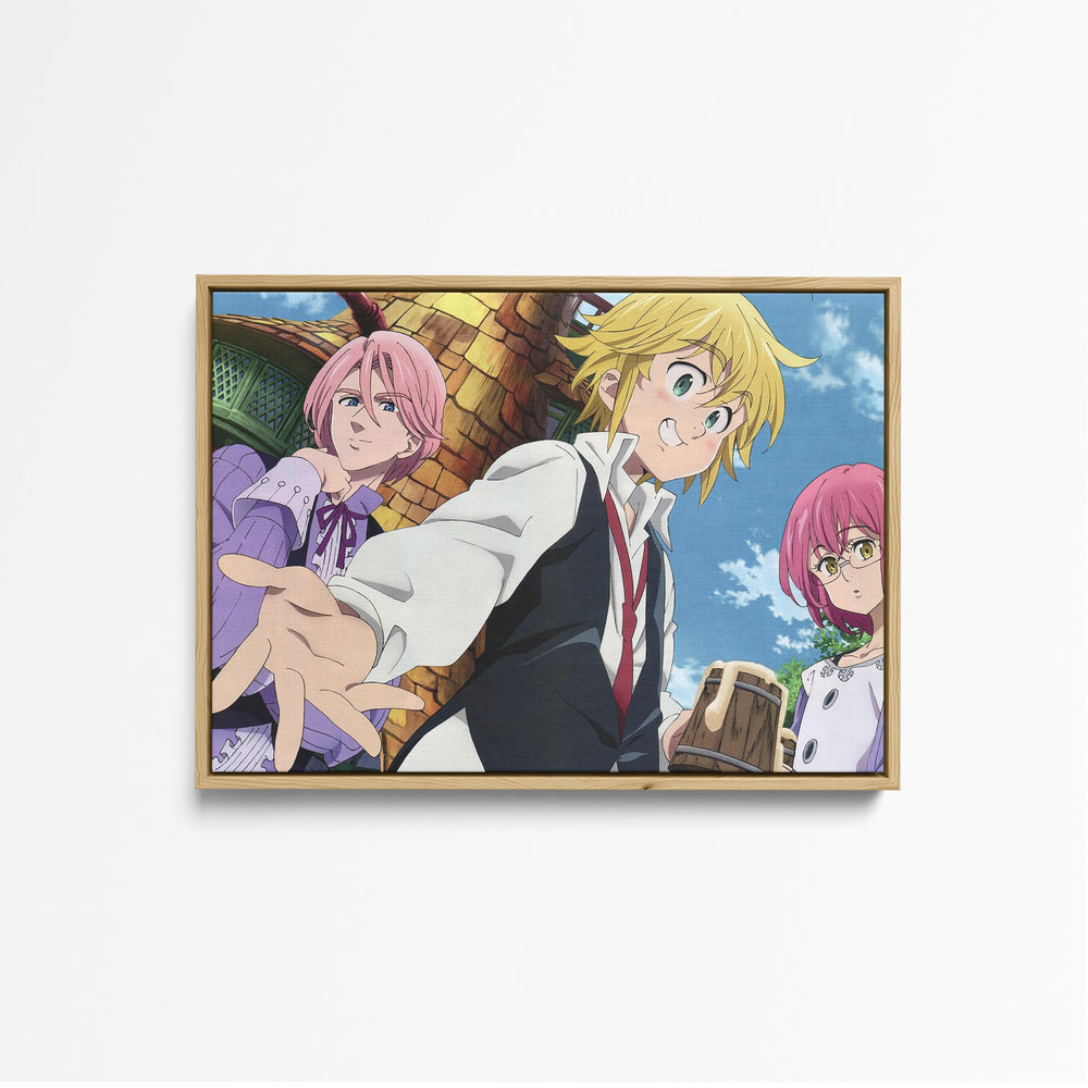 Tableau Nanatsu No Taizai Amitie Sous Ciel