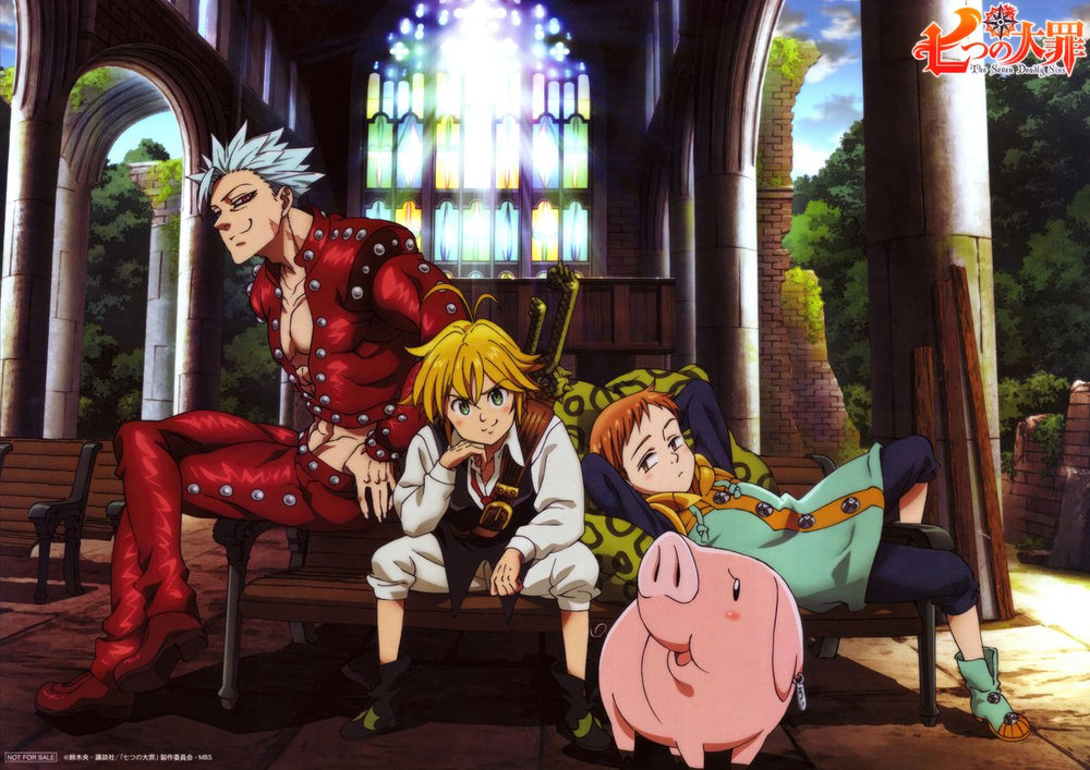 Tableau Nanatsu No Taizai Aventure Amicale Medievale