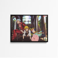 Tableau Nanatsu No Taizai Aventure Amicale Medievale