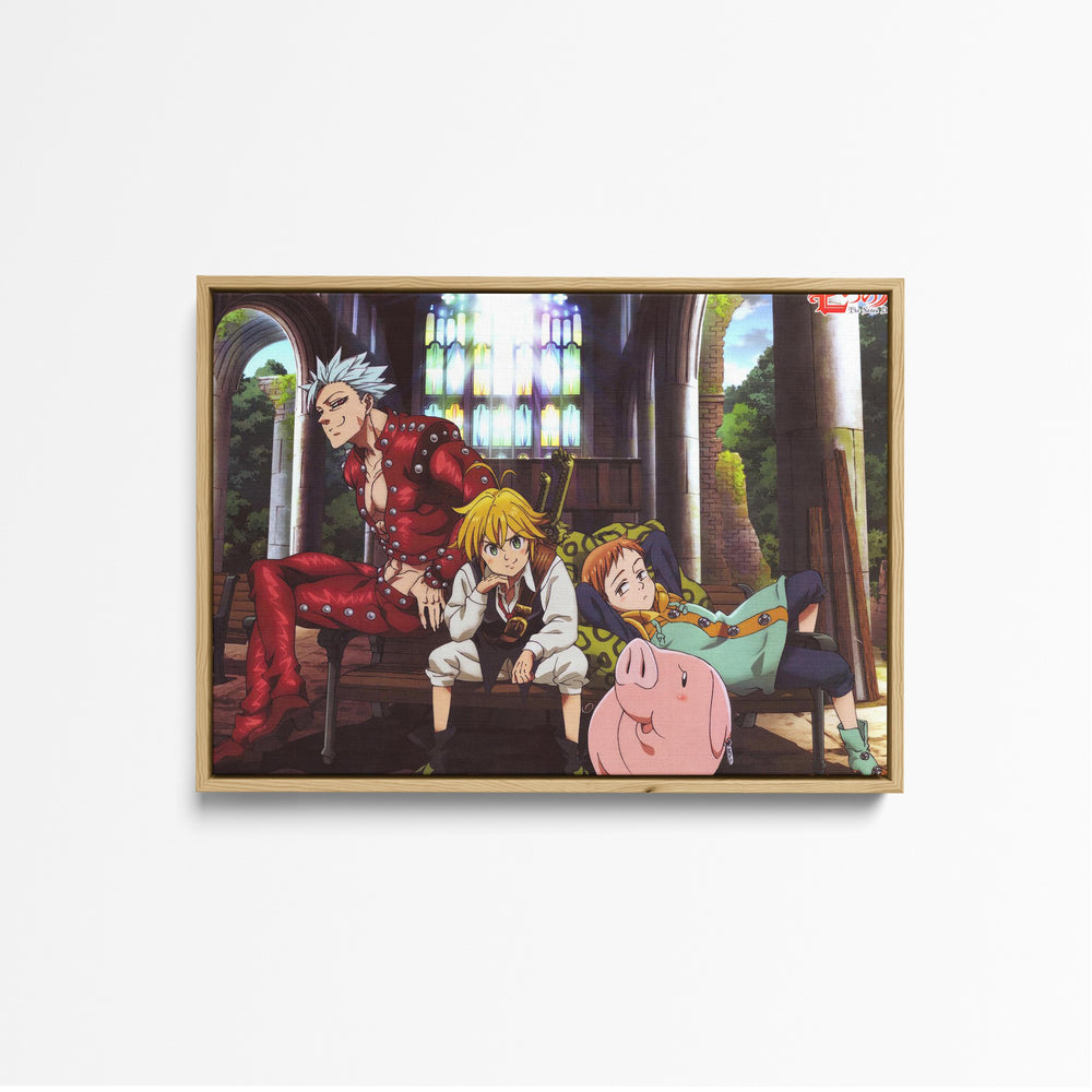 Tableau Nanatsu No Taizai Aventure Amicale Medievale