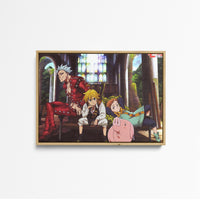 Tableau Nanatsu No Taizai Aventure Amicale Medievale