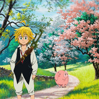 Tableau Nanatsu No Taizai Chemin Fleuri Aventure