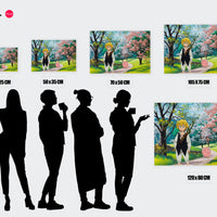 Tableau Nanatsu No Taizai Chemin Fleuri Aventure