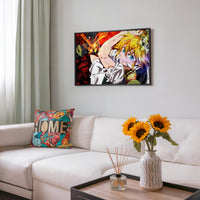 Tableau Nanatsu No Taizai Combat Energetique Flamboyant