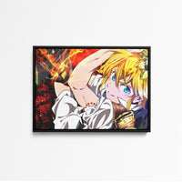 Tableau Nanatsu No Taizai Combat Energetique Flamboyant