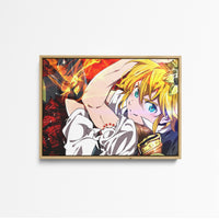 Tableau Nanatsu No Taizai Combat Energetique Flamboyant