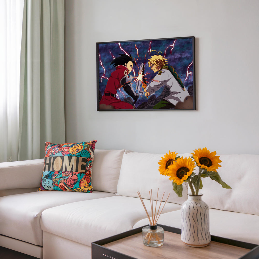Tableau Nanatsu No Taizai Combat Epique Eclair