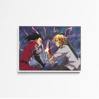 Tableau Nanatsu No Taizai Combat Epique Eclair