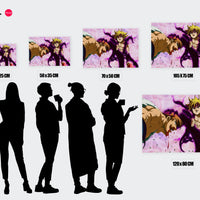 Tableau Nanatsu No Taizai Combat Sombre Energetique