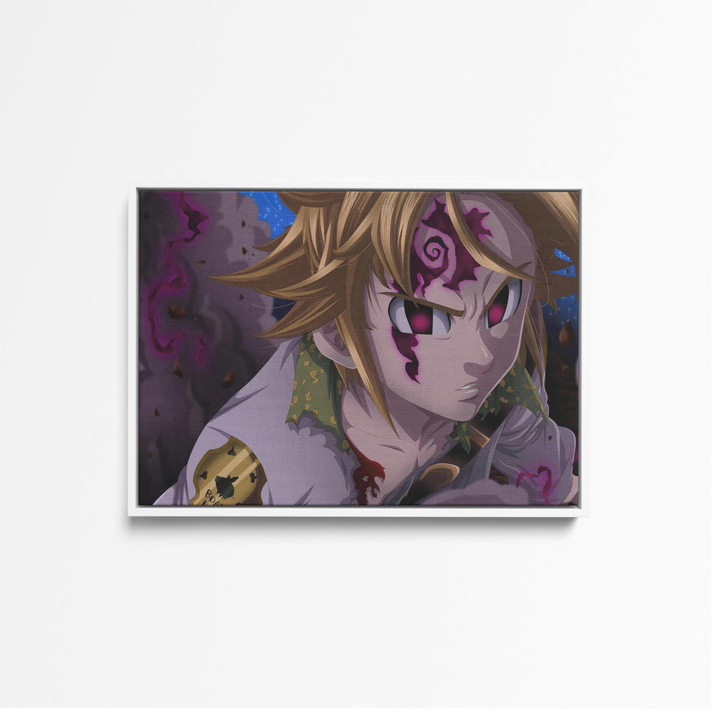 Tableau Nanatsu No Taizai Demon Au Combat