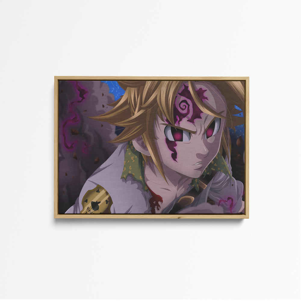 Tableau Nanatsu No Taizai Demon Au Combat