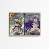Tableau Nanatsu No Taizai Duo Oppose Magique