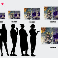 Tableau Nanatsu No Taizai Duo Oppose Magique