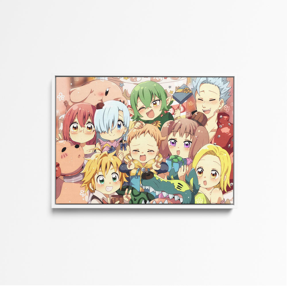 Tableau Nanatsu No Taizai Reunion Festive Joyeuse