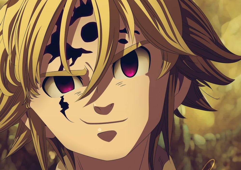 Tableau Nanatsu No Taizai Sourire Enigmatique Marque