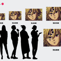 Tableau Nanatsu No Taizai Sourire Enigmatique Marque