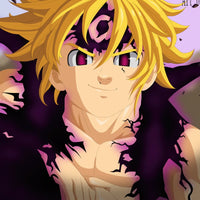 Tableau Nanatsu No Taizai Transformation Demoniaque Puissante