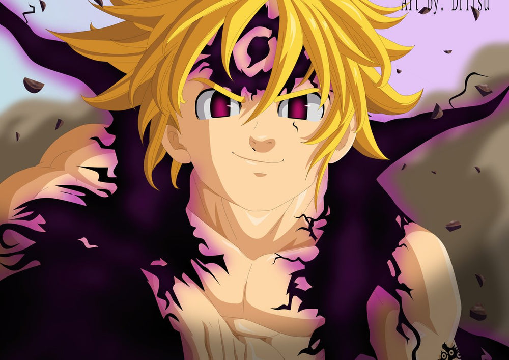 Tableau Nanatsu No Taizai Transformation Demoniaque Puissante