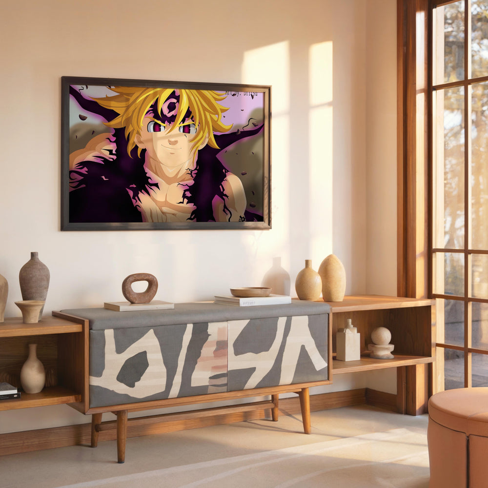Tableau Nanatsu No Taizai Transformation Demoniaque Puissante