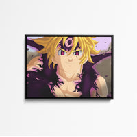 Tableau Nanatsu No Taizai Transformation Demoniaque Puissante
