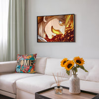 Tableau Nanatsu No Taizai Visage Sourire Incendiaire