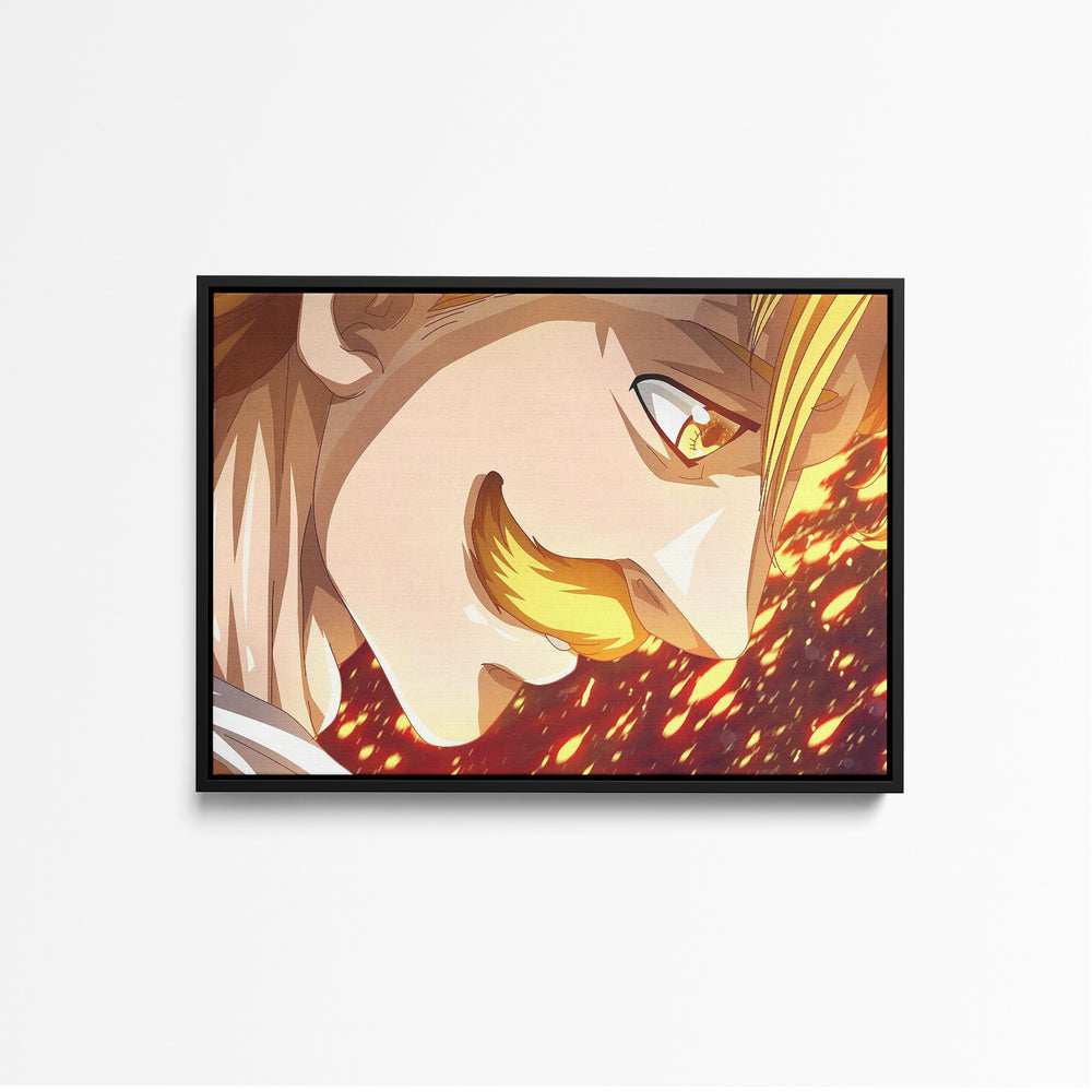 Tableau Nanatsu No Taizai Visage Sourire Incendiaire