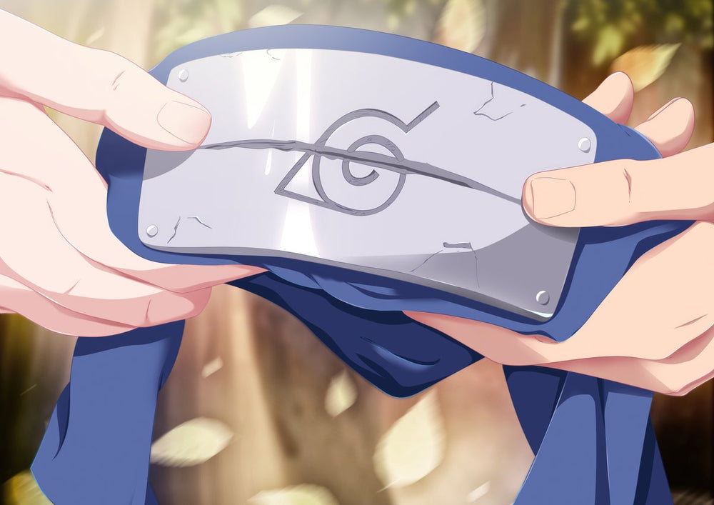 Tableau Naruto Bandeau Raye Partage