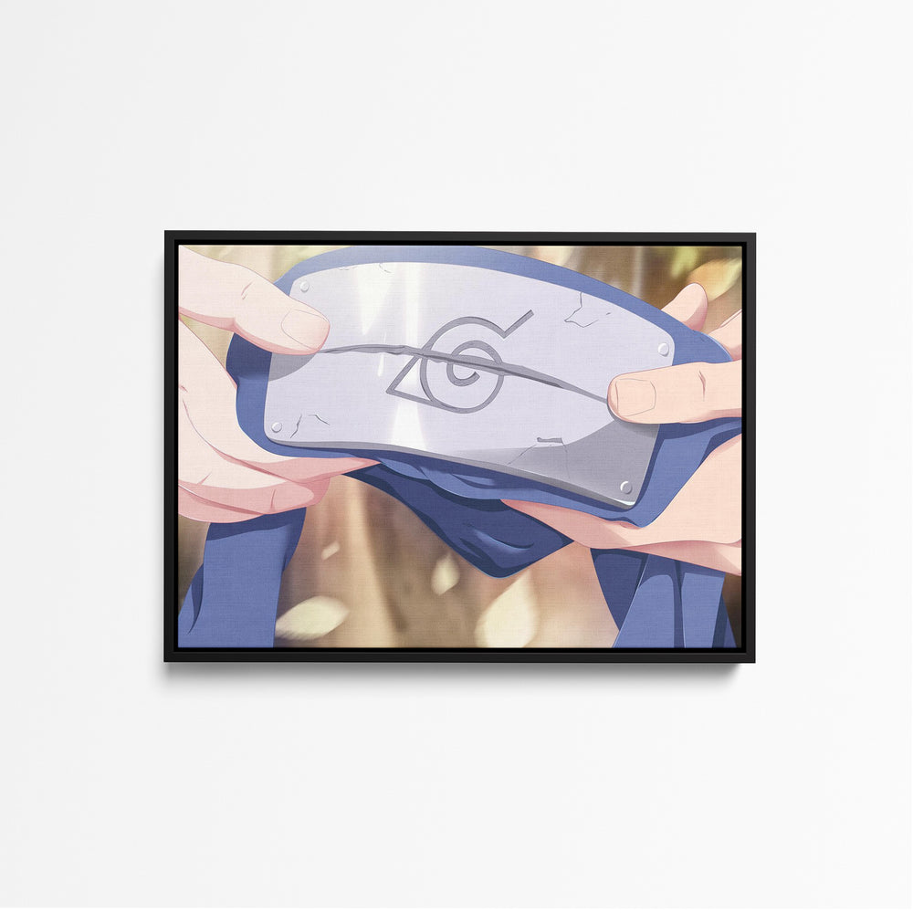 Tableau Naruto Bandeau Raye Partage