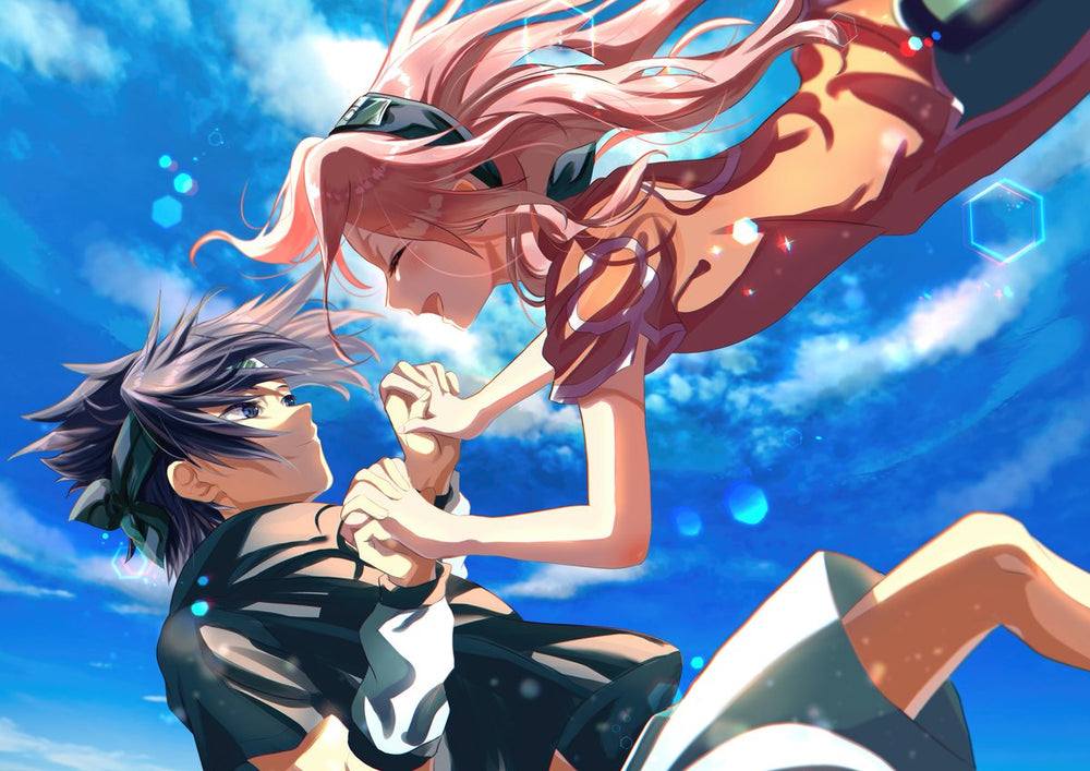 Tableau Naruto Ciel Etreinte Aerienne