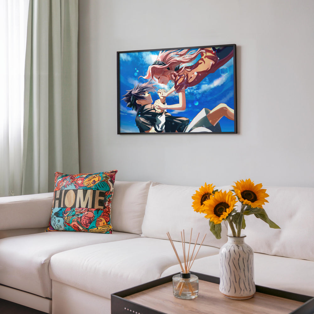 Tableau Naruto Ciel Etreinte Aerienne