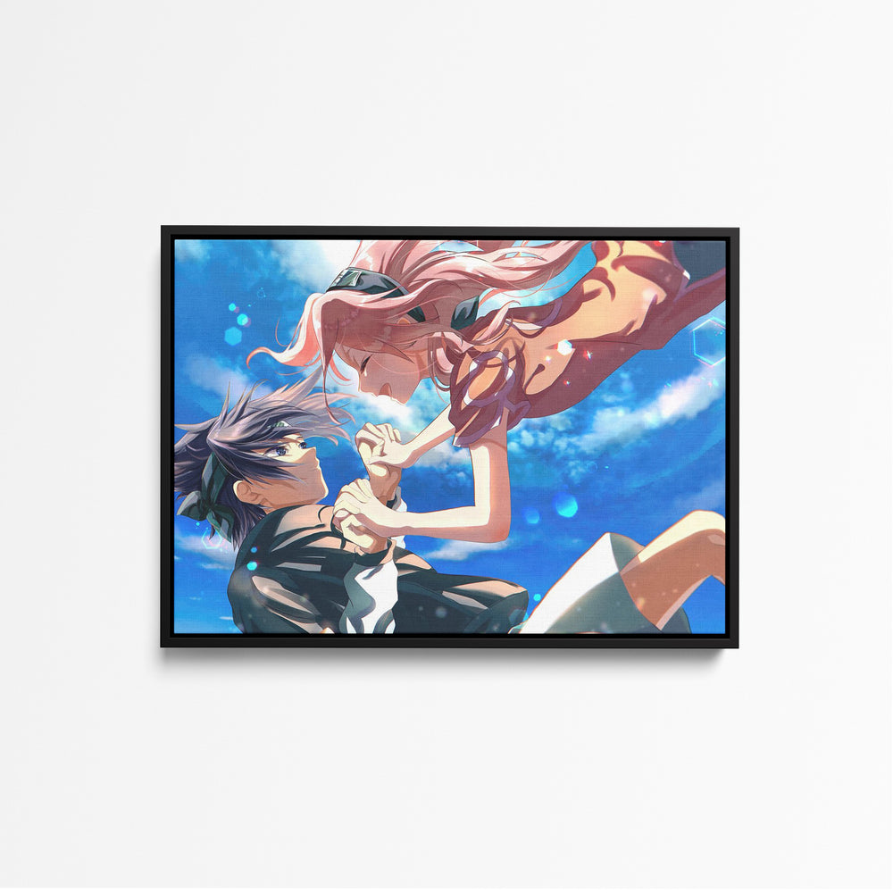 Tableau Naruto Ciel Etreinte Aerienne