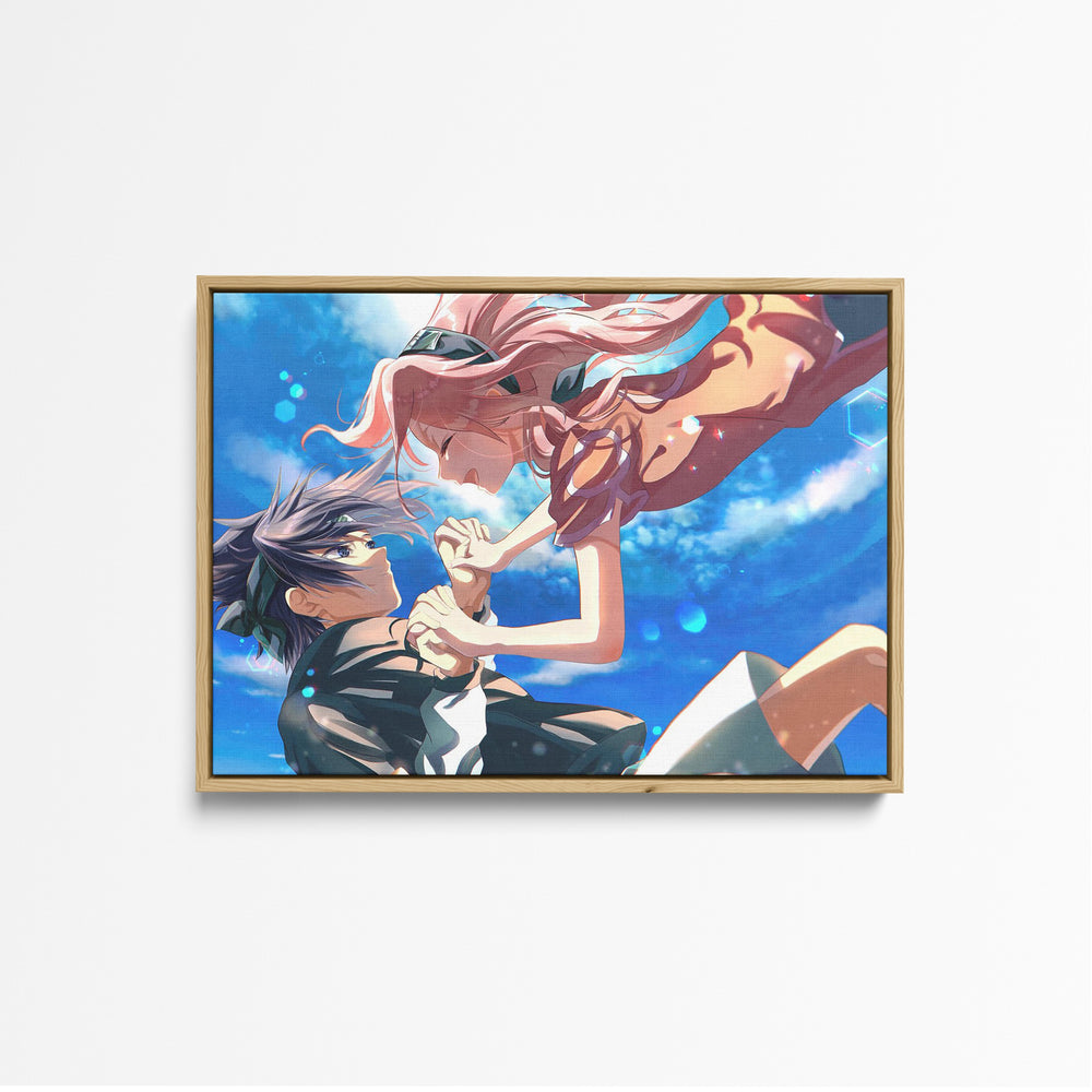 Tableau Naruto Ciel Etreinte Aerienne