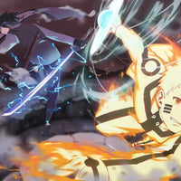 Tableau Naruto Combat Energie Intense