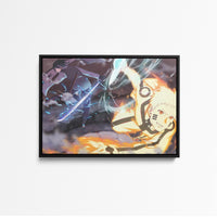 Tableau Naruto Combat Energie Intense