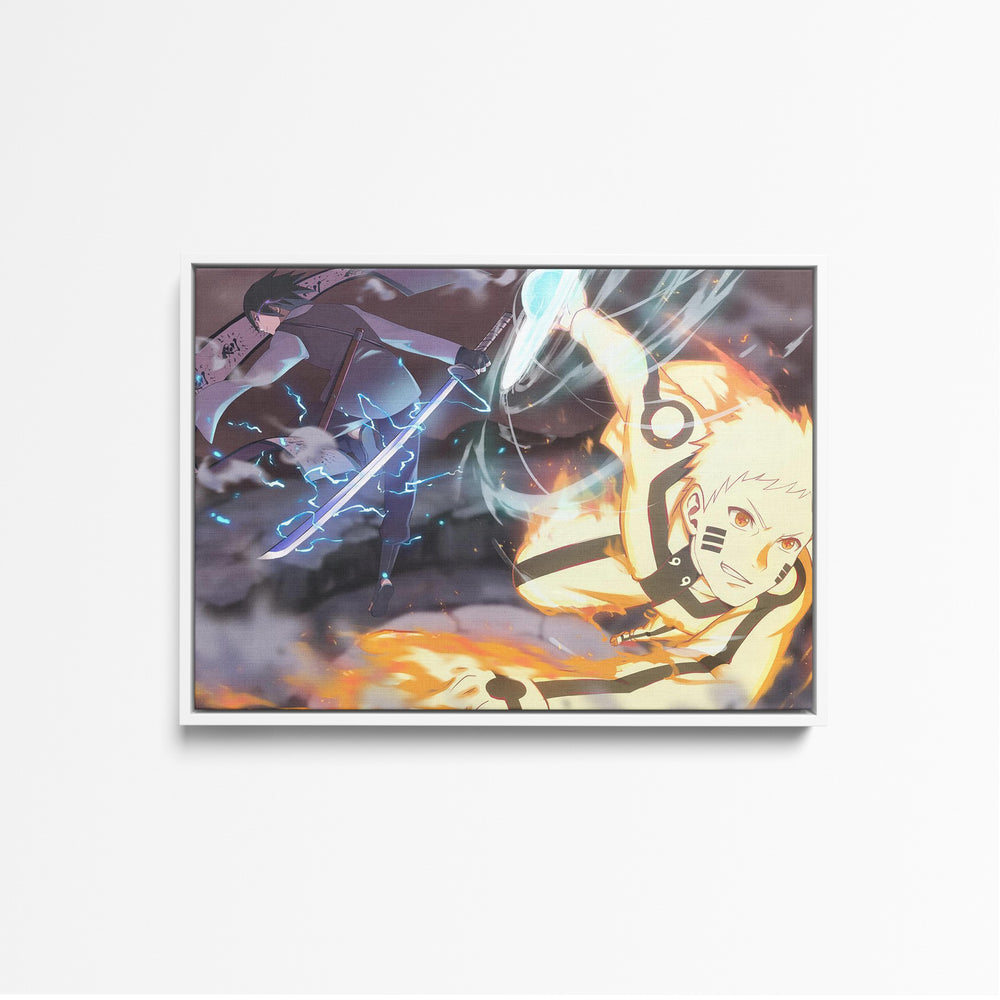 Tableau Naruto Combat Energie Intense