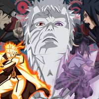 Tableau Naruto Combat Shinobi Energetique