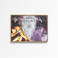 Tableau Naruto Combat Shinobi Energetique