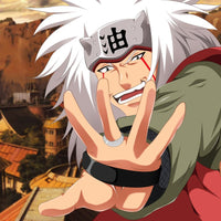 Tableau Naruto Guerrier Energique Determine