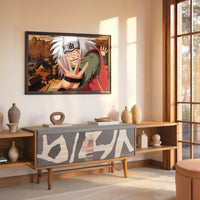 Tableau Naruto Guerrier Energique Determine