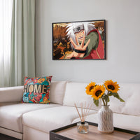 Tableau Naruto Guerrier Energique Determine